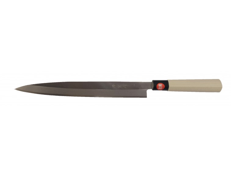 Cuchillo-japonés-Yanagiba-27cm-PARA-ZURDOS-Kiyotsuna